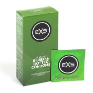 EXS Boxed Ribbed and dotted condoms 12 alternative