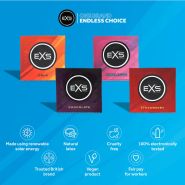 EXS boxed Mixed Flavoured condoms 48 alternative