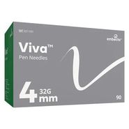 32g 4mm BD Viva Pen Needles Box of 90
