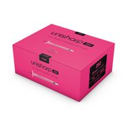 Unisharp 1ml 28G Fixed Needle Syringe: Pink (12mm Needle)