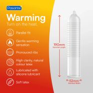 Pasante Warming Sensation Condoms alternative