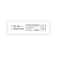 Nevershare 2ml Luer Slip White Syringes alternative
