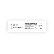 Nevershare 2ml Luer Slip Green Syringes alternative