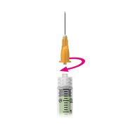 Nevershare 2ml Luer Lock Green Syringes alternative
