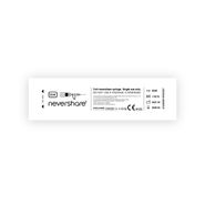 Nevershare 2ml Luer Lock Pink Syringes alternative