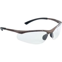 Bolle Contour Platinum Clear Safety Glasses