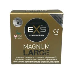 Packet of 3 EXS Magnum Large in box
