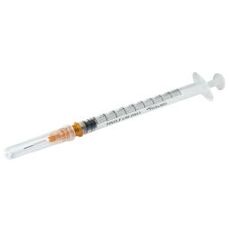 Terumo 1ml Syringe with Needle 26g x 0.5", 0.45x13mm