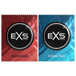 48 Mixed Condoms - 24 x EXS Cooling + 24 x EXS Warming