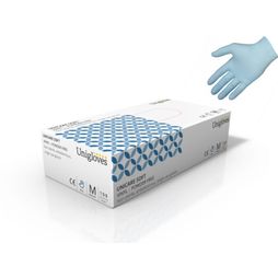 Unigloves Unicare Soft Blue Vinyl (EN455) Gloves