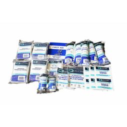 Standard HSE Compliant 10 Person First Aid Kit Refill only (no case)