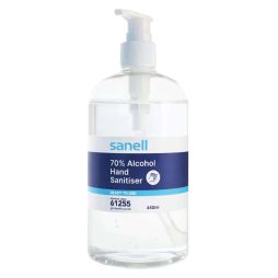 Sanell Alcohol Based Hand Sanitiser Gel (100ml) Bottle