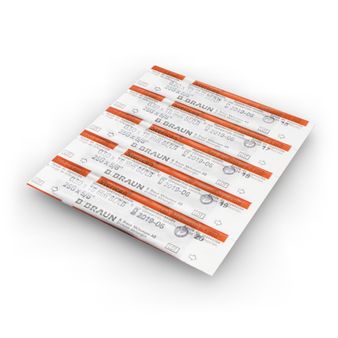BBraun Sterican Orange 25G 16mm (5/8 inch) needle (box of 100) alternative