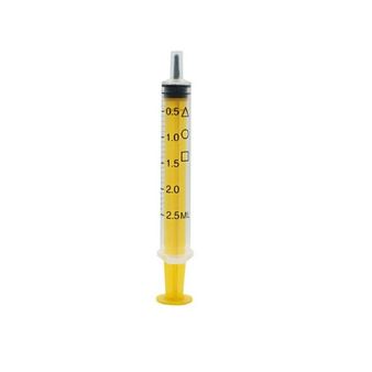 Acuject 2ml Low Dead Space Syringe Yellow alternative