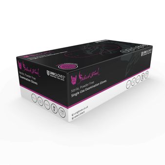 Select Black Nitrile - Black Nitrile Gloves 100 alternative