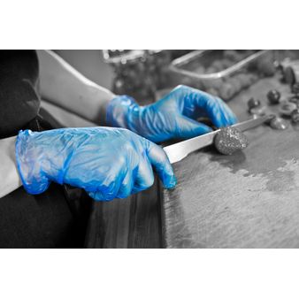 Shield Blue Powder Free Vinyl Gloves Box of 100 alternative
