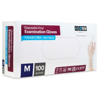 Orn Clear Vinyl Disposable Gloves alternative