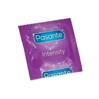 Box of 12 Pasante Intensity (Ribbed &amp; Dotted) Condoms alternative