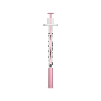 0.3ml Unisharp 32G Super Fine 8mm Fixed Needle Syringe U-100 alternative