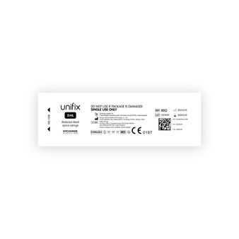 RDS Unifix 2ml Reduced Dead Space Syringe alternative