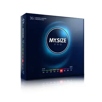 MY.SIZE Pro 60mm Condoms Box of 36