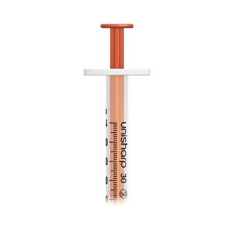 Unisharp 1ml 30G Fixed Needle Syringe: Red alternative