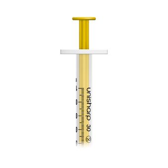Unisharp 1ml 30G Fixed Needle Syringe: Gold alternative