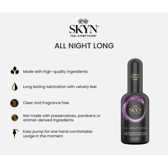 Mates SKYN All Night Long Silicone Based Lubricant 80ml alternative