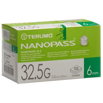 Terumo Nanopass 32.5g x 6mm - Needle for Pen Injectors