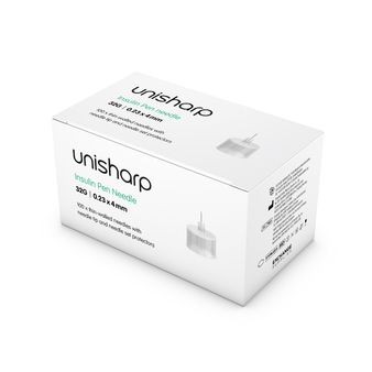 Unisharp 32G 4mm Insulin Pen Needle x 100
