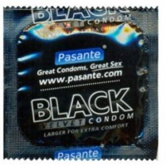 Pasante Black Velvet (Wider) Condoms (144 Pack) alternative