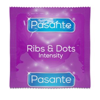 Pasante Intensity Ribs &amp; Dots Condoms alternative