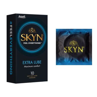 Mates Skyn Extra Lubricated Non Latex Condoms - 10 Pack alternative