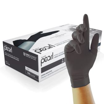 Unigloves Black Pearl Nitrile Gloves alternative