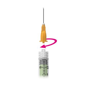Nevershare 2ml Luer Lock Green Syringes alternative