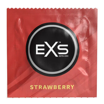 EXS Strawberry Flavoured Condoms (200 Pack)