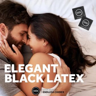 EXS Black Latex Condoms alternative