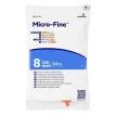 BD (Now Embecta) Microfine Insulin Syringe &amp; Needles 0.5ml, 30g x 8mm additional 3