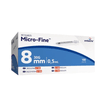 BD (Now Embecta) Microfine Insulin Syringe &amp; Needles 0.5ml, 30g x 8mm additional 3