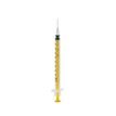 Acufine 30g x 1/2″ (0.33mm x 12mm) Ultra Low Dead Space U-100 Fixed Needle &amp; Syringe Yellow additional 3