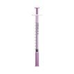 Unisharp 1ml 30G (12mm) fixed needle syringe: Purple additional 2