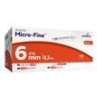 BD Micro-fine 0.3ml, 6mm Insulin Syringe 31g additional 1