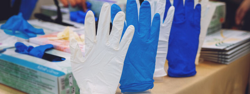 Many,Medical,Rubber,Gloves,In,Shop.,Disposable,Gloves,For,Health