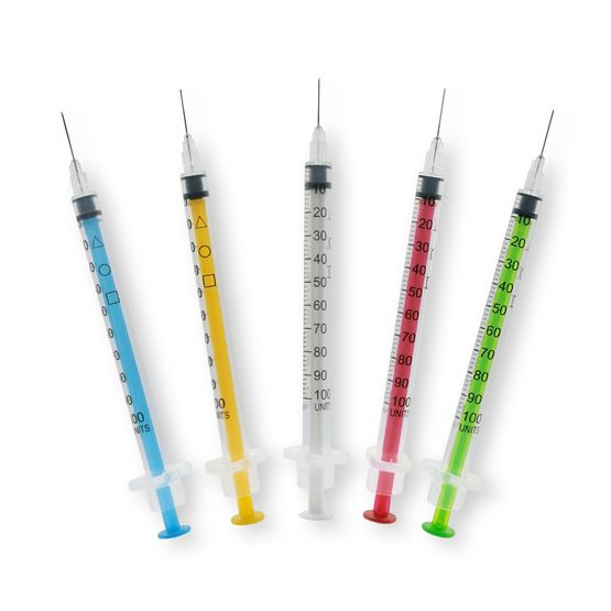 Acufine 30g x 1/2″ (0.33mm x 12mm) 1ml Ultra Low Dead Space U-100 Fixed Needle &amp; Syringe