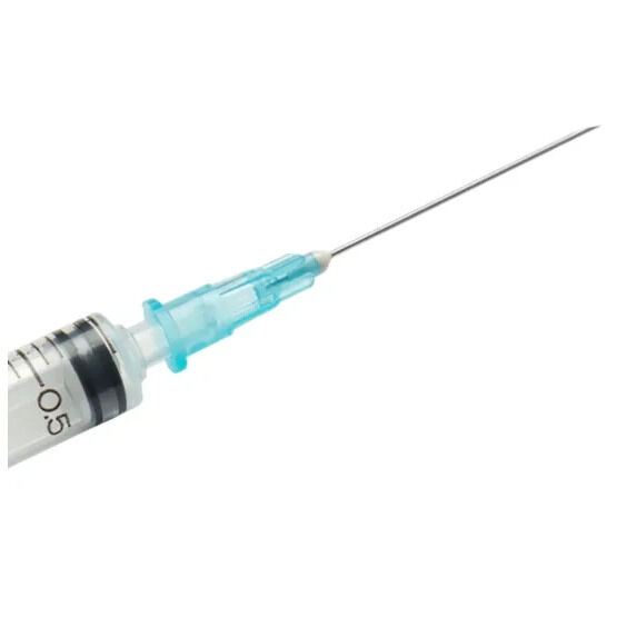 Terumo 3ml Syringe with Needle 23 x 1" 0.6x25mm-Slip