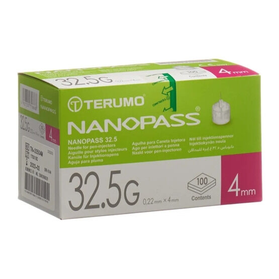 Terumo Nanopass 32.5g x 4mm - Needle for Pen Injectors